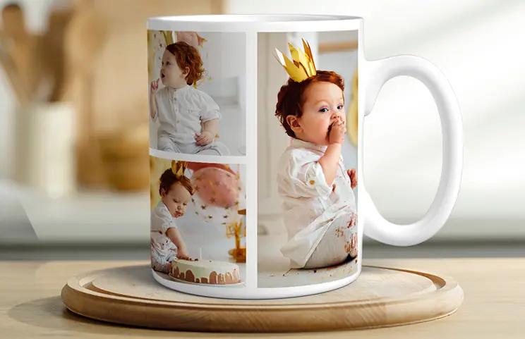 Taza personalizada, Foto en taza