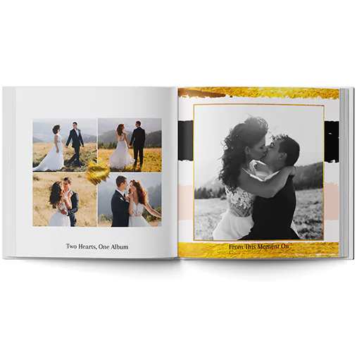 Libro de Fotos Amor Brillante