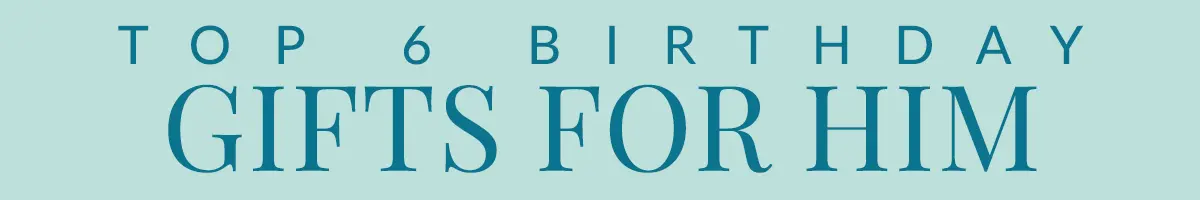 Regalos de cumpleaños para él