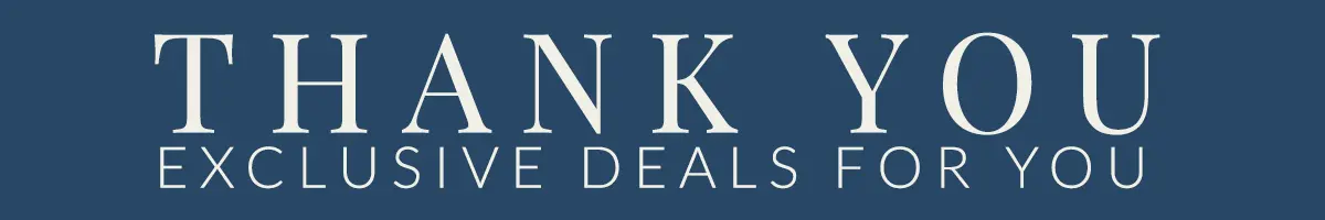 Gracias - Ofertas Especiales Exclusivas para ti