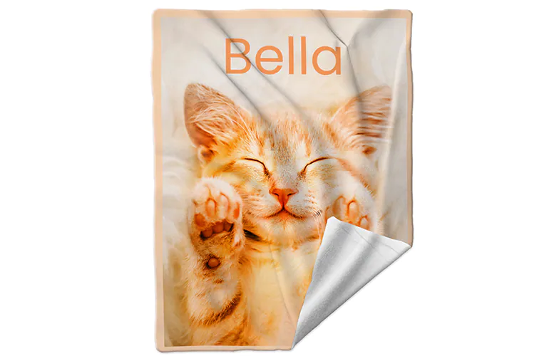 Regalos para Amantes de los Gatos - Mantas Personalizadas