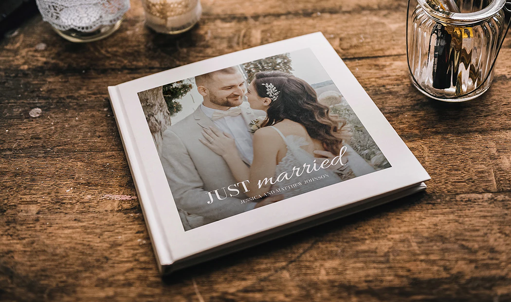 Álbumes de Fotos de Boda con Tapa Dura