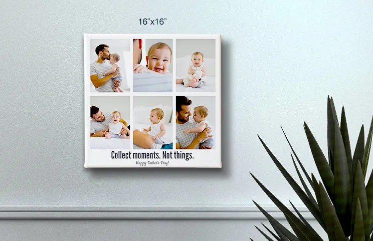 Lienzo collage de momentos 16x20