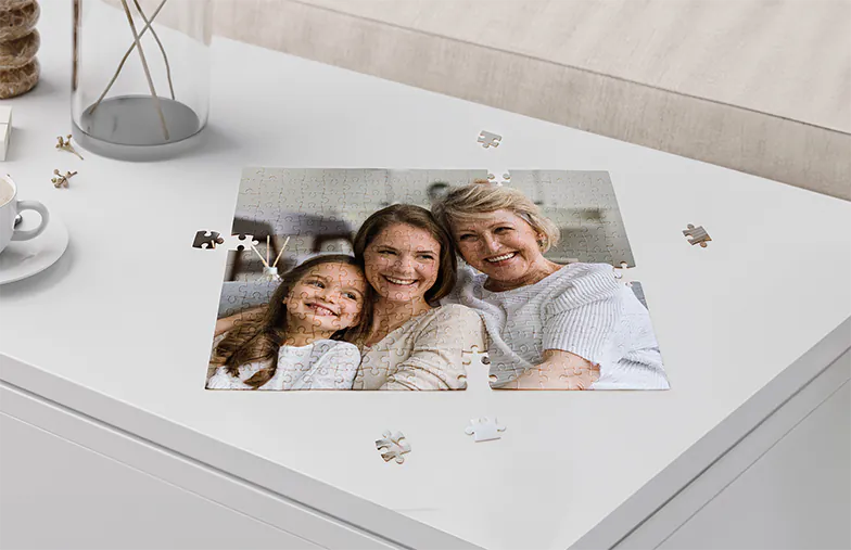 Puzzle de fotos de Printerpix con caja impresa y 1000 piezas