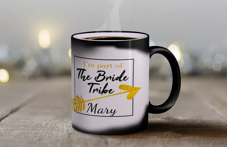taza mágica para boda