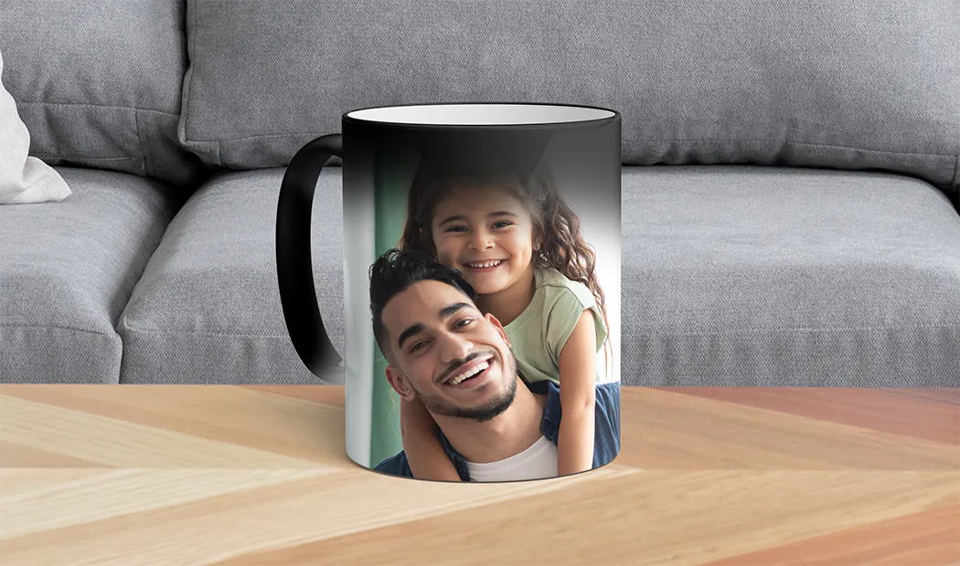 Taza mágica de vocabulario de papá general