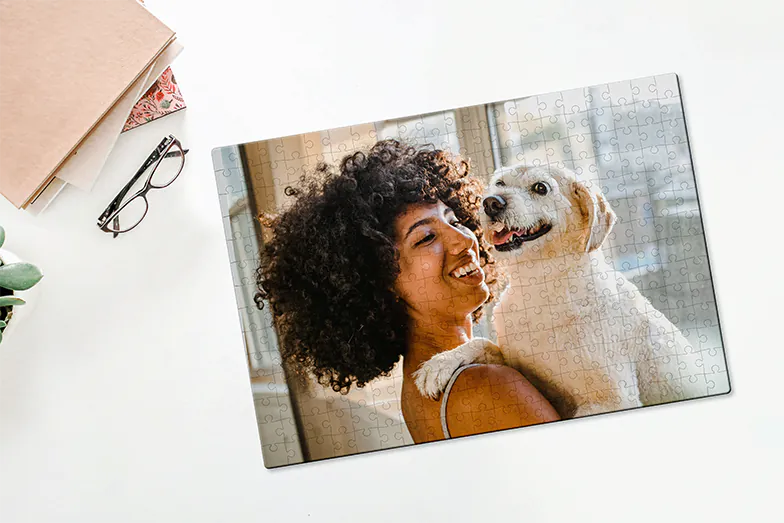 Puzzle de fotos de Printerpix con caja impresa y 1000 piezas