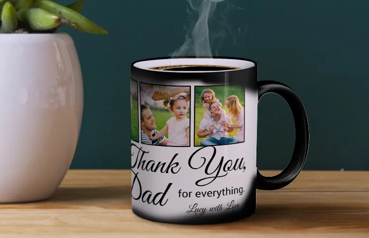 Gracias papá taza mágica general