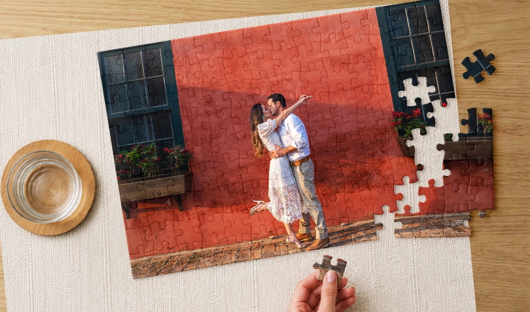 Puzzle de fotos de Printerpix con caja impresa y 1000 piezas