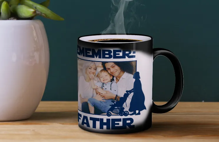 Taza mágica 'Soy tu padre' general