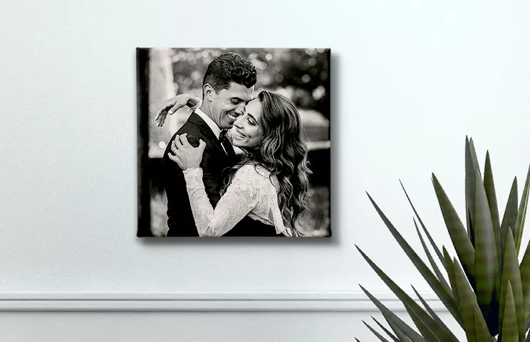 Boda en lienzo 8x10