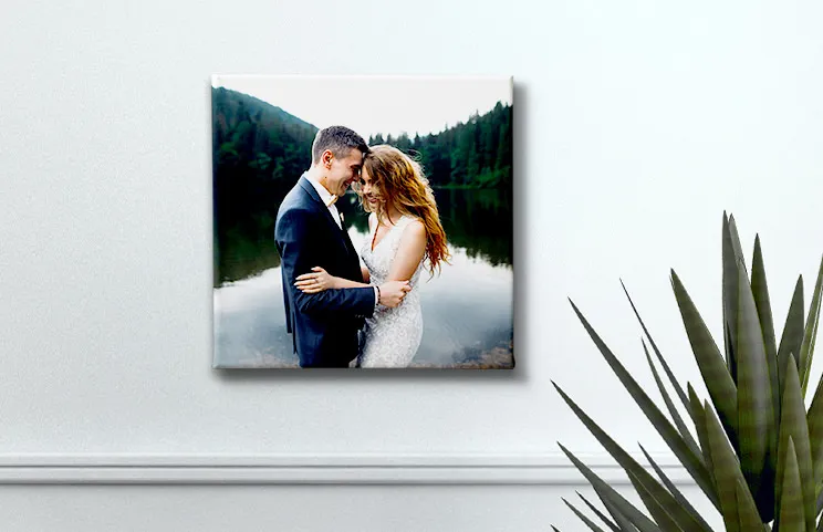 Boda en lienzo 8x10
