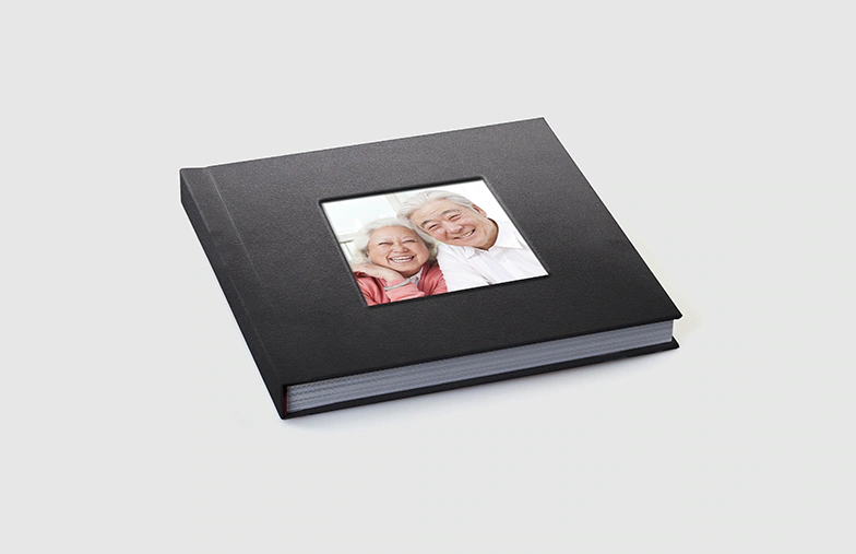 Libros de Fotos con Recorte de Ventana