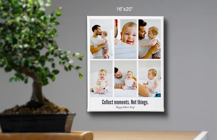 Lienzo collage de momentos 48x36