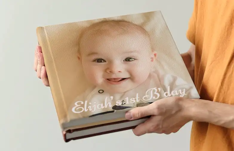 Libro de Fotos de Niños y Bebés