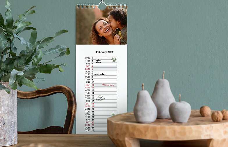 Calendario de Fotos Slim