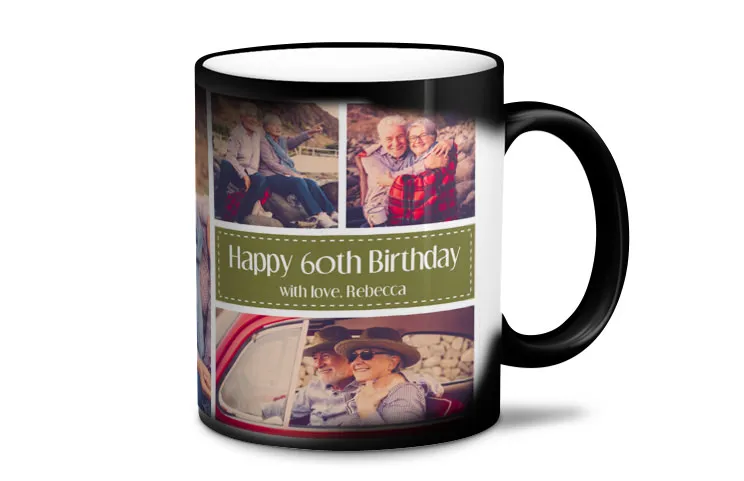 Taza mágica de cerca