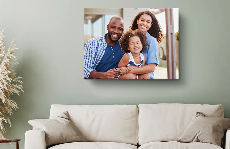 Impresiones en Lienzo de Fotos Familiares
