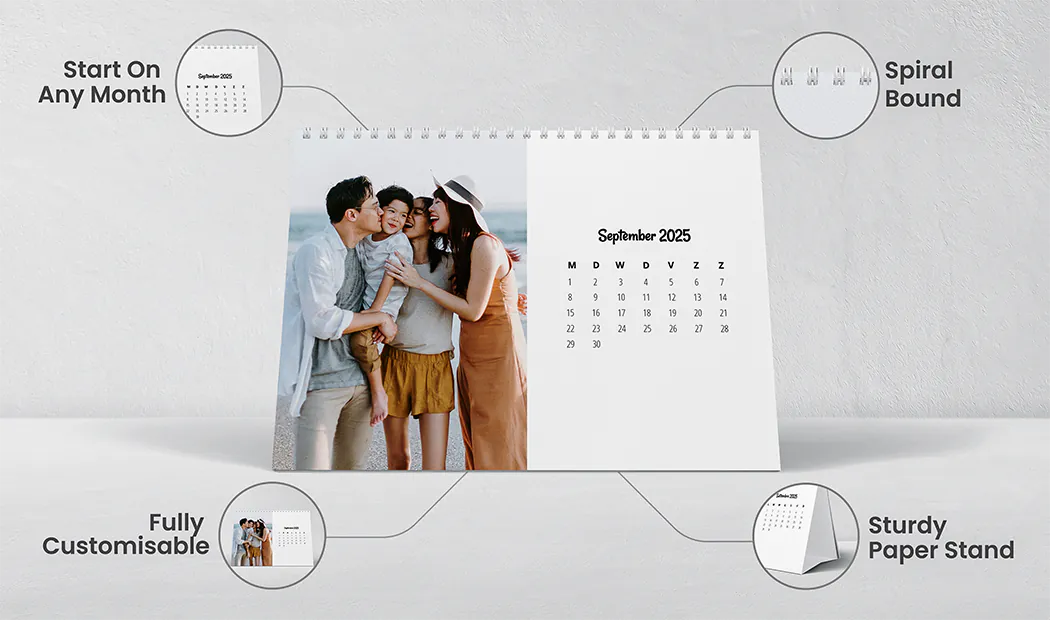 Calendarios de Escritorio Personalizados