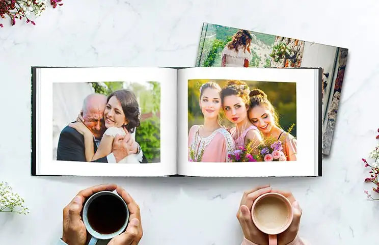 Fotolibro de boda 8x8 estilo de vida