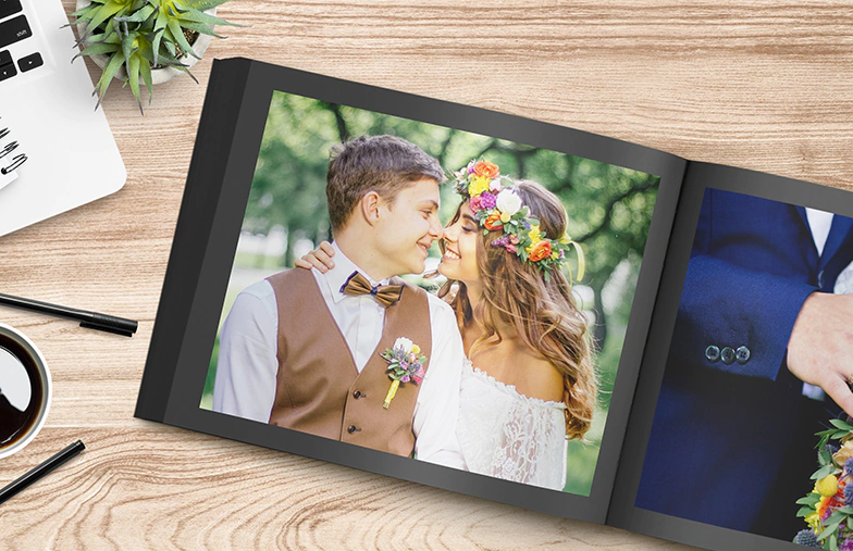 Reflejar, en Álbum de Fotos Blanco