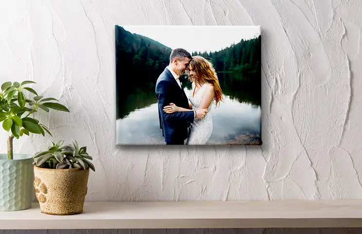 Boda en lienzo 24x12