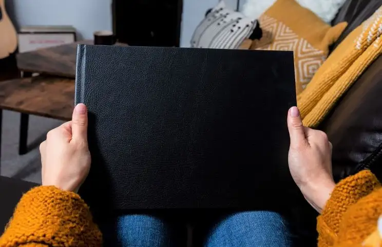 Fotolibro de boda - cuero