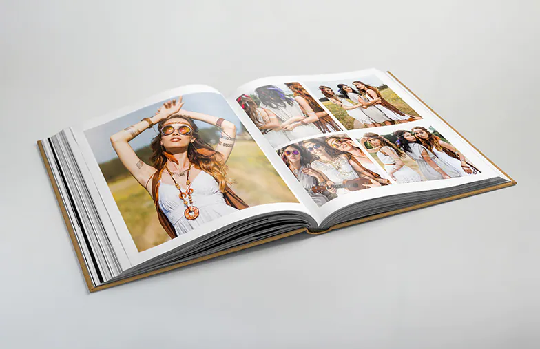 Álbumes de Fotos de Tela Deluxe