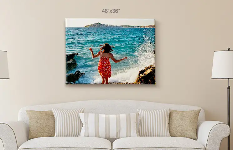 Tamaños de impresión en lienzo