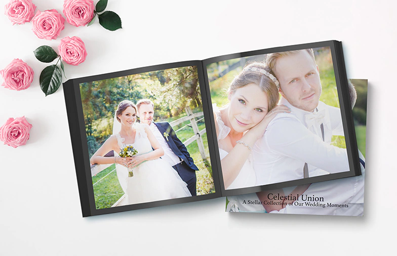 Reflejar, en Álbum de Fotos Blanco