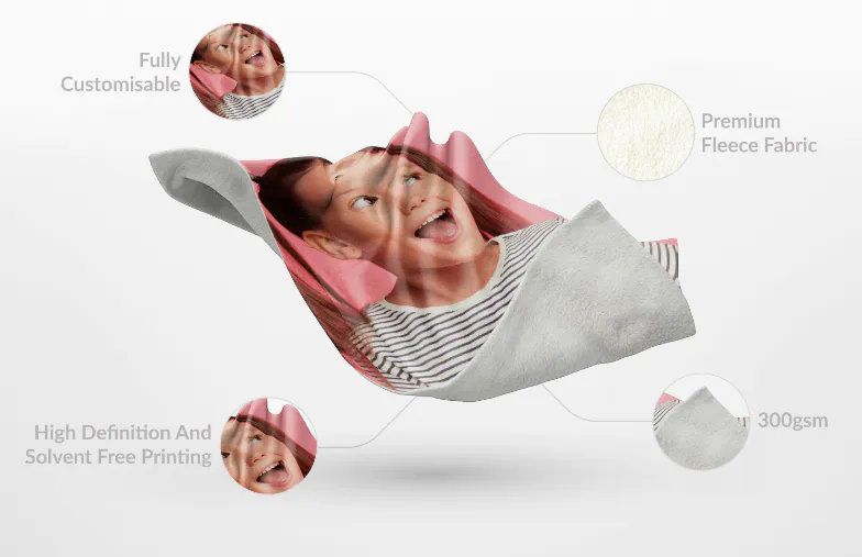 Imagen de collage en blanco y negro de manta de foto