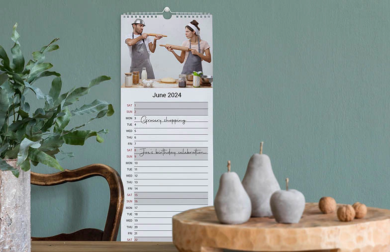Calendario de Cocina Personalizado