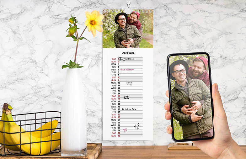 Calendario de Cocina Personalizado