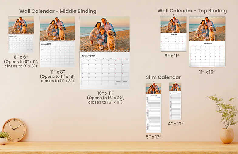 Calendarios de Fotos Personalizados