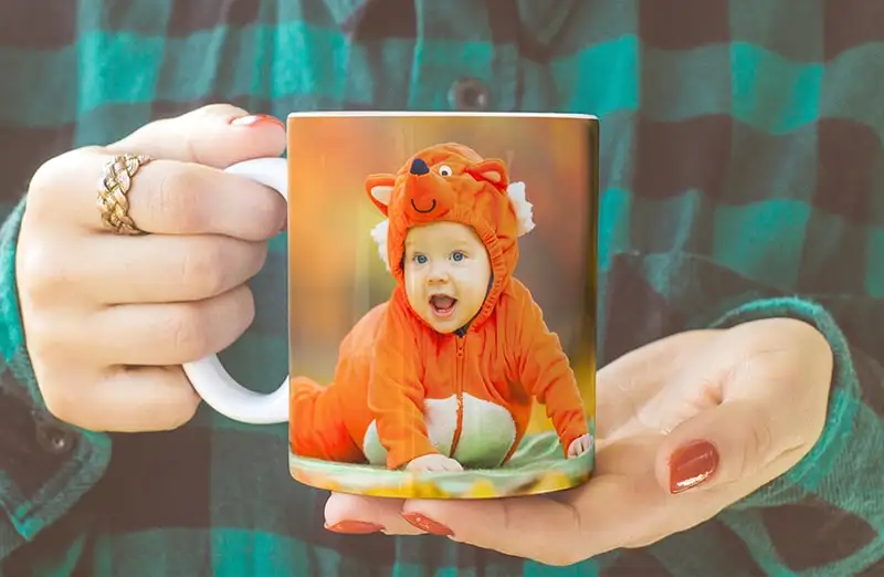 Taza de foto personalizada con tu propia foto de un perro