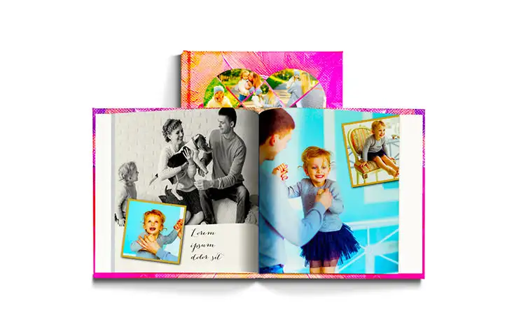 Libro de fotos de mamá y bebé