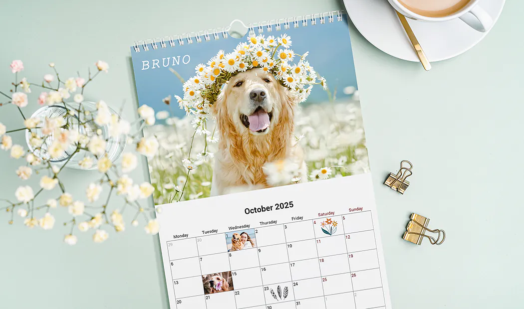 Calendario de Cocina Personalizado