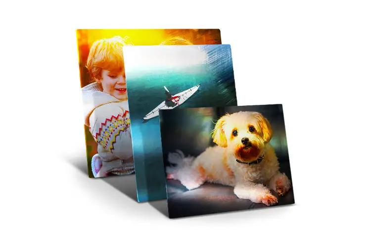 Impresión en metal de varios tamaños