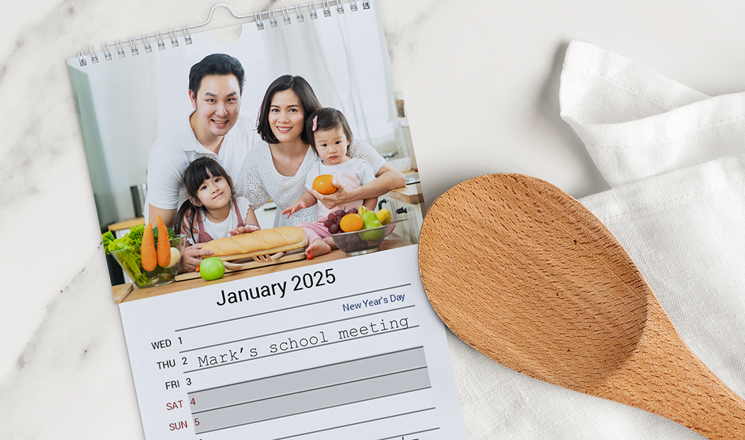 Calendario Doble Personalizado