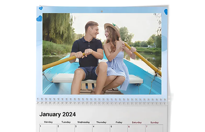 Calendario Doble Personalizado