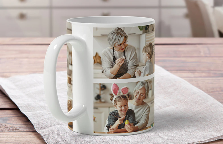Taza de foto personalizada con tu propia foto de un perro