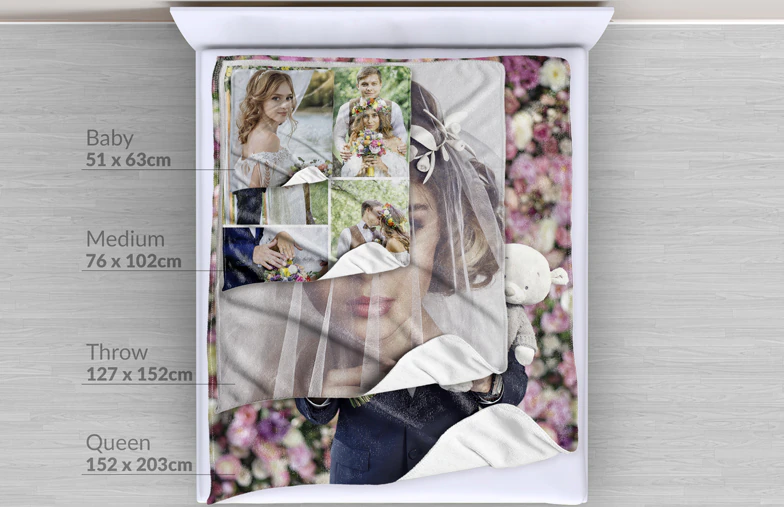 Mantas de Fotos Personalizadas
