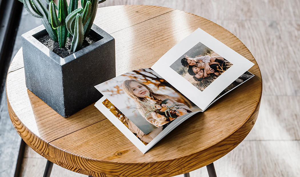 Libros de Fotos de Tapa Blanda Mediana