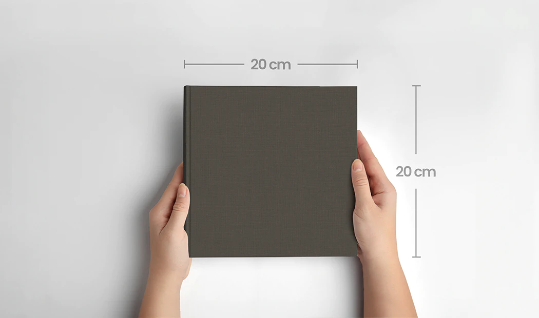 Álbum de Fotos de Lujo Layflat   Cubierta de Tela Completa