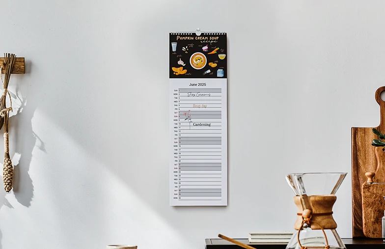 Calendarios de cocina 13 x 42 cm